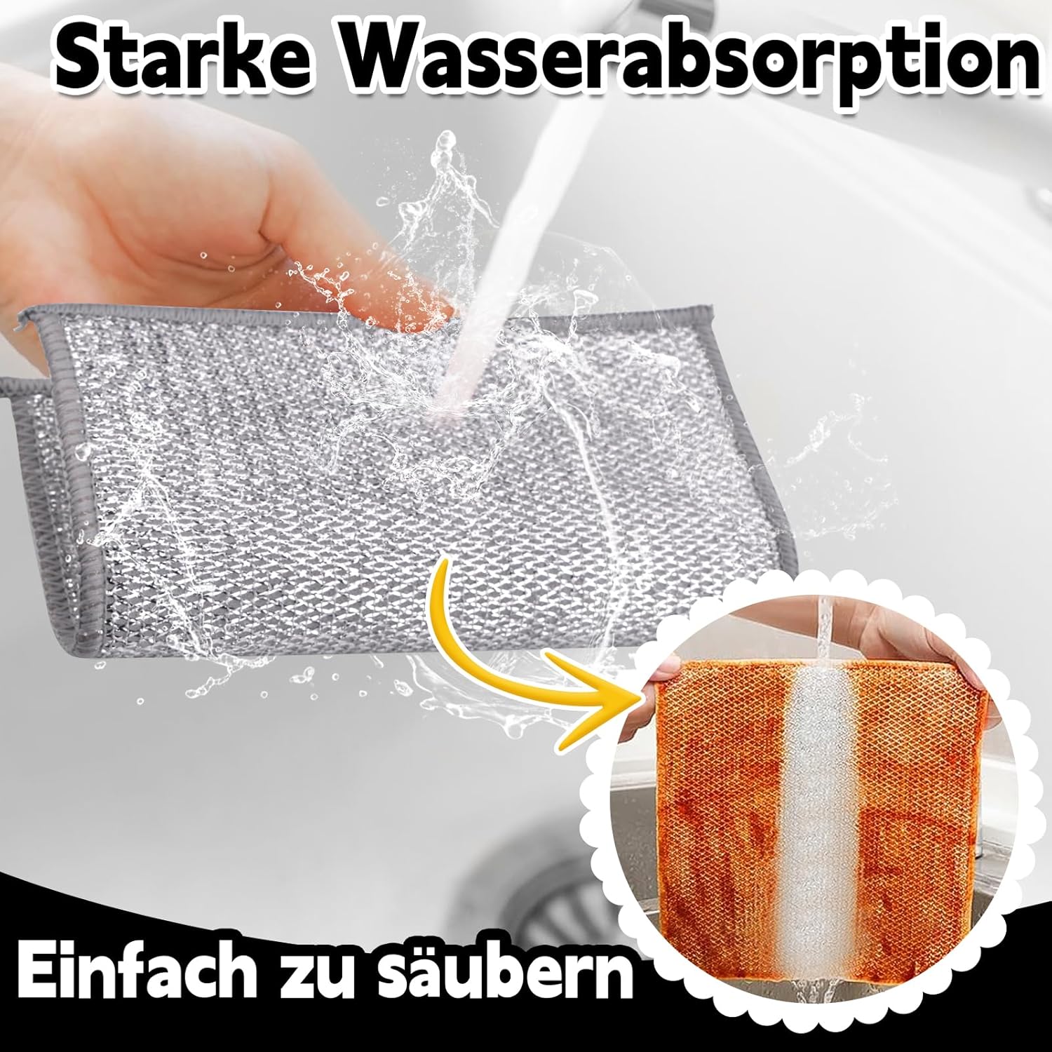 Pack de 5 paños de limpieza de malla de alambre - additional image 11