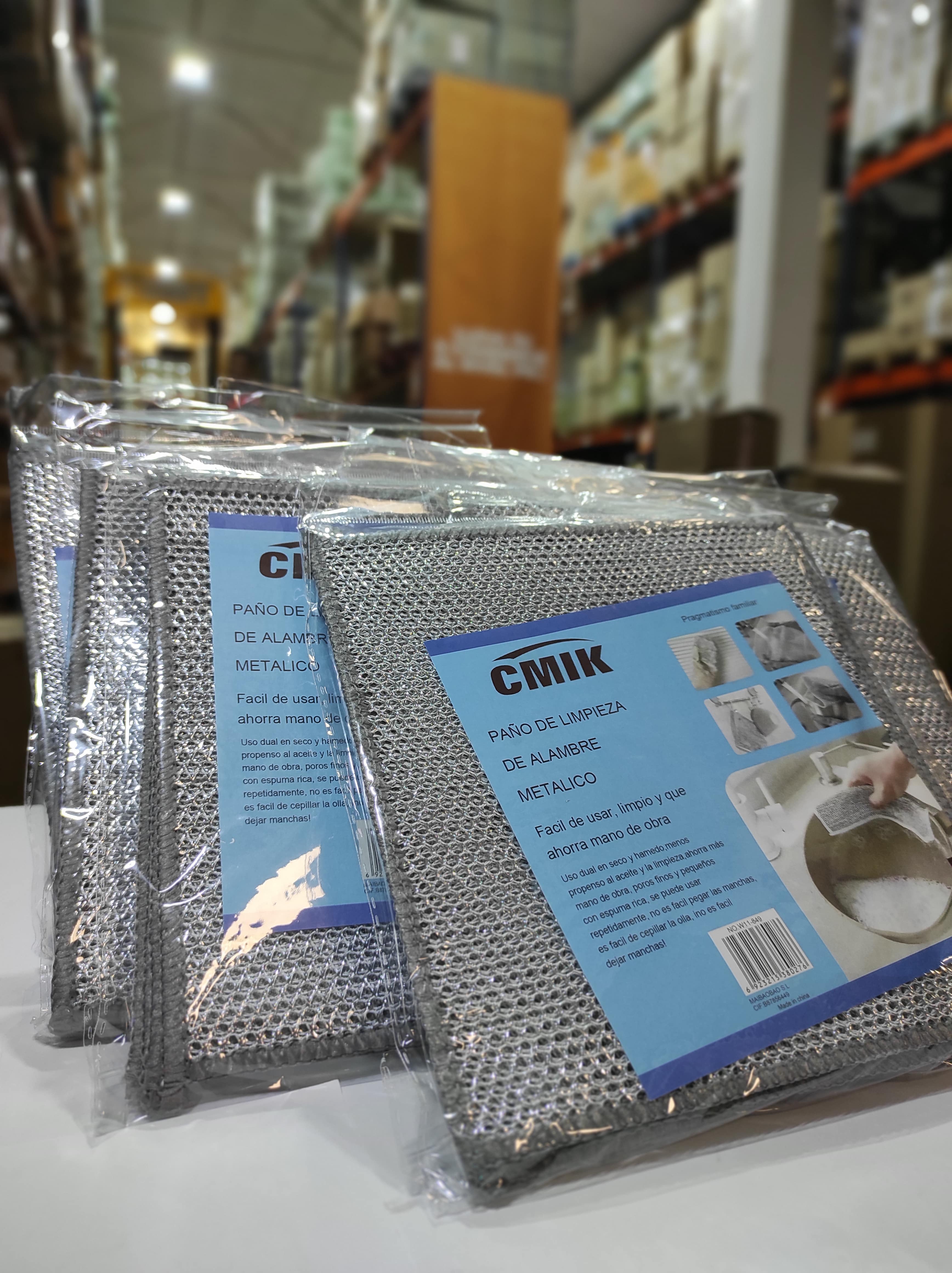 Pack de 5 paños de limpieza de malla de alambre - additional image 3