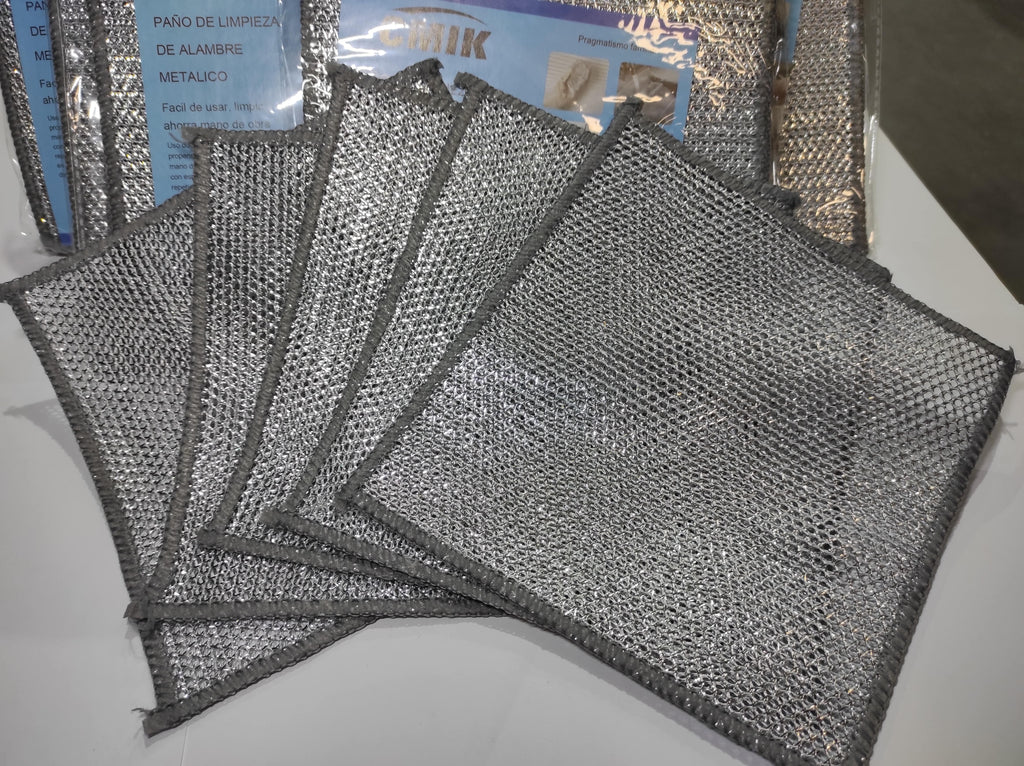 Pack de 5 paños de limpieza de malla de alambre - additional image 5
