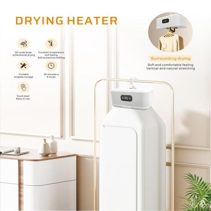 Secadora de ropa eléctrica portátil